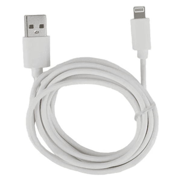 Cabo USB x iPhone Branco