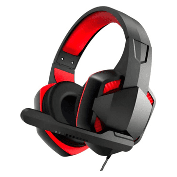 Headset Gamer LED LEF-1213 Vermelho